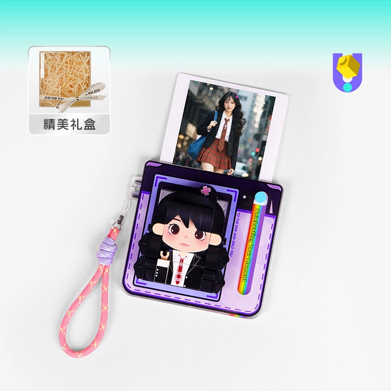 方仔照相馆diy冰箱贴照片定制积木大头贴创意生日礼物纪念日礼品