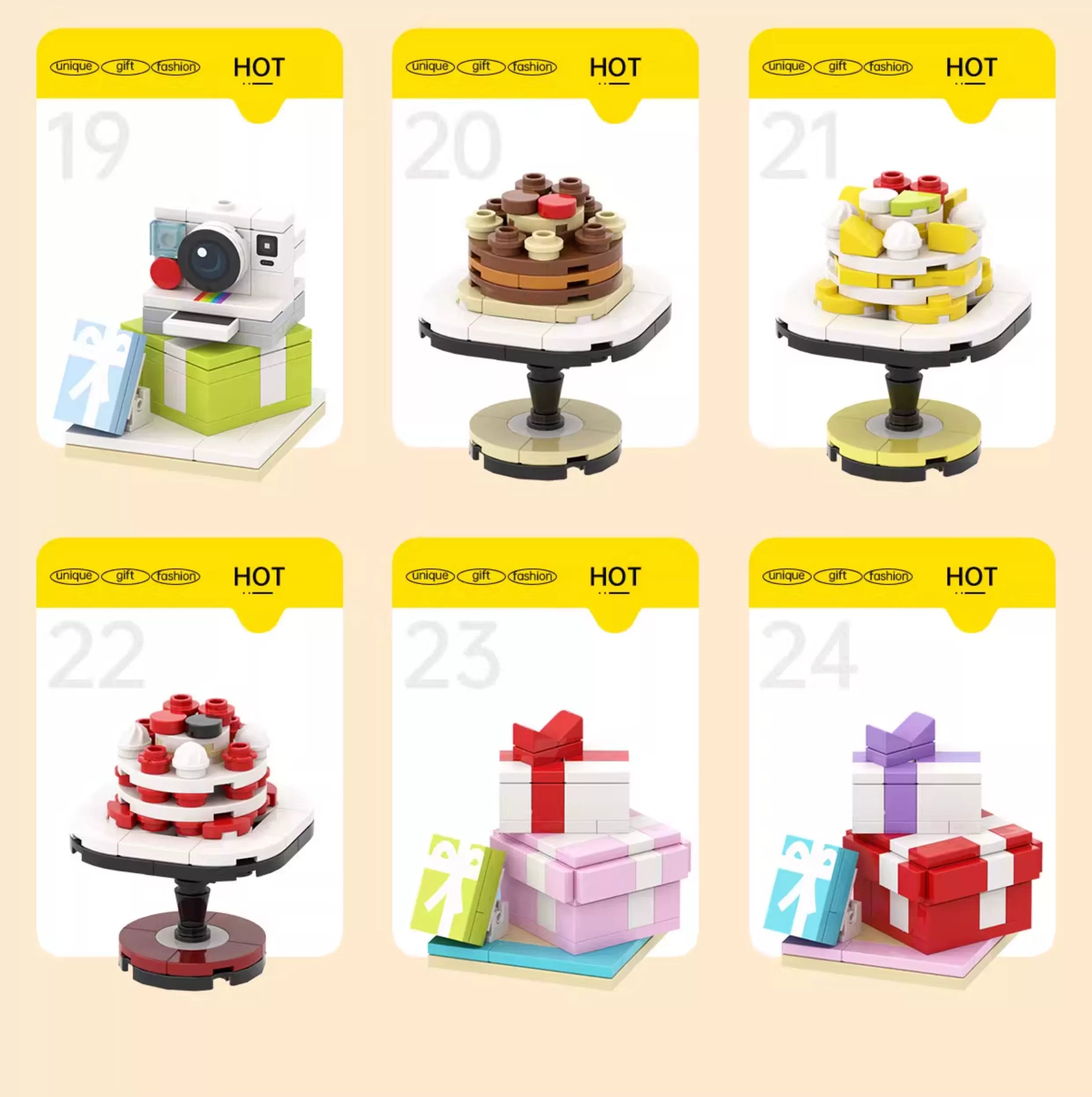 方仔照相馆场景配件【单独发快递】与人仔一同下单，配件会先发