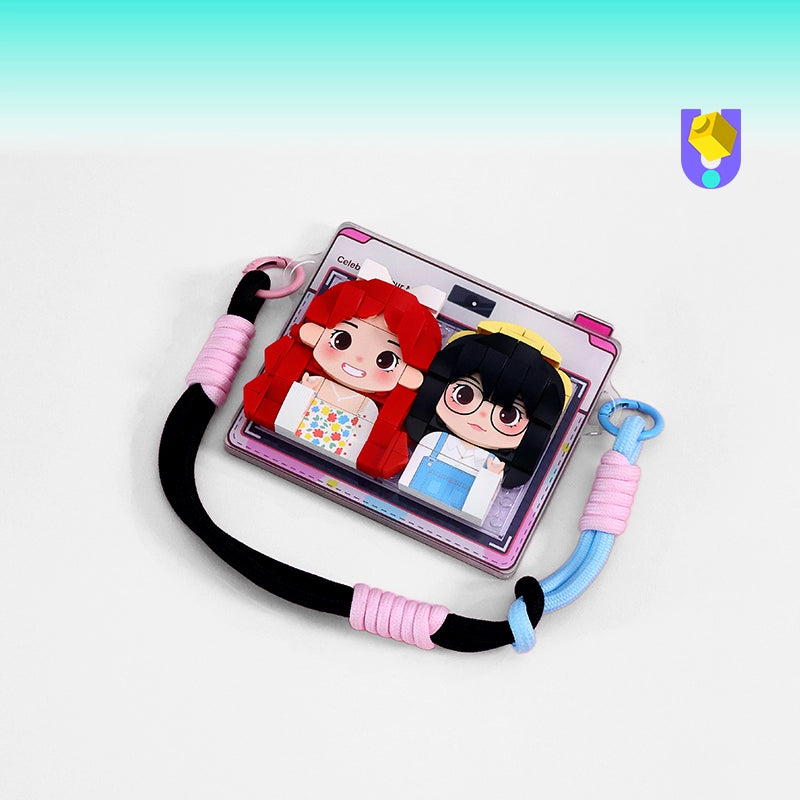 方仔照相馆diy冰箱贴照片定制积木大头贴创意生日礼物纪念日礼品