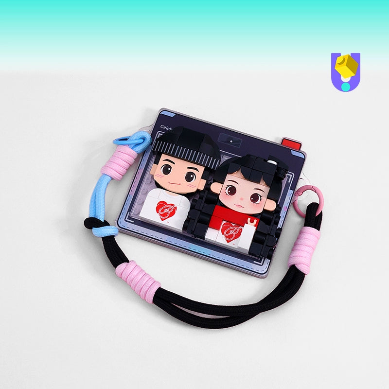 方仔照相馆diy冰箱贴照片定制积木大头贴创意生日礼物纪念日礼品