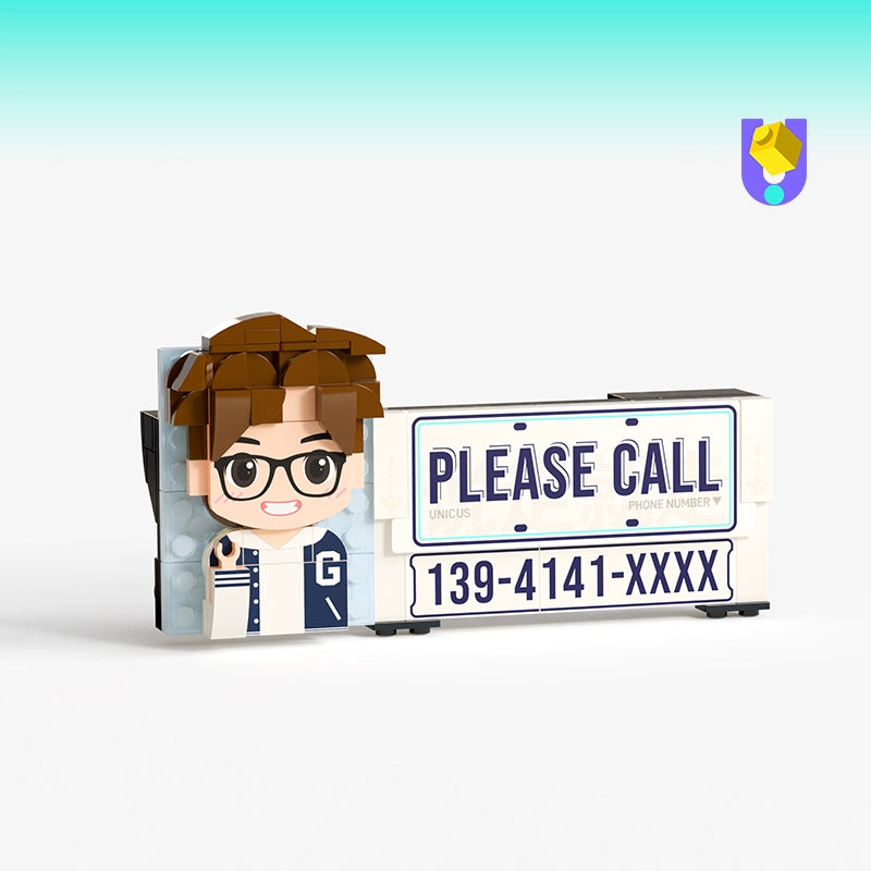 方仔照相馆diy冰箱贴照片定制积木大头贴创意生日礼物纪念日礼品